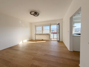 3-Zimmer-Erstbezug mit Balkon u. Fernblick, provisionsfrei