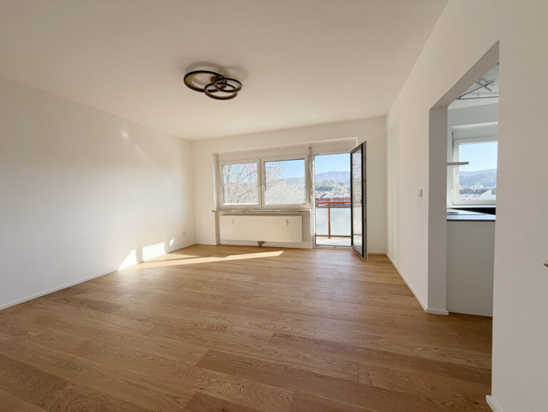 3-Zimmer-Erstbezug mit Balkon u. Fernblick, provisionsfrei