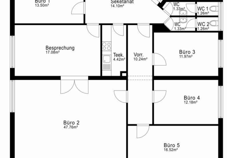 Plan Büro neu