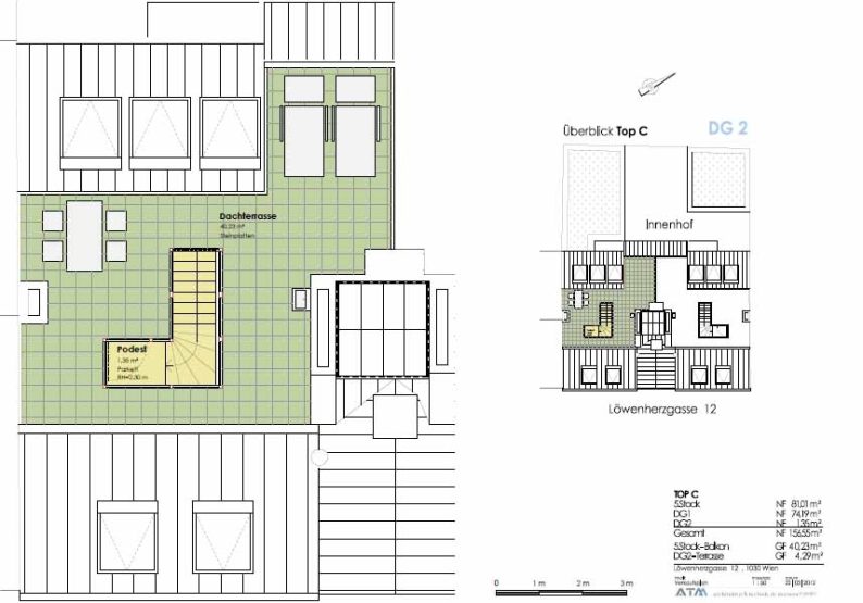 Plan Top 9 Dachterrasse